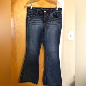 American Eagle Outfitters Boho Artist Flare Jeans